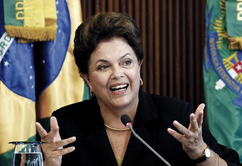 La Presidenta de Brasil, Dilma Rouseff