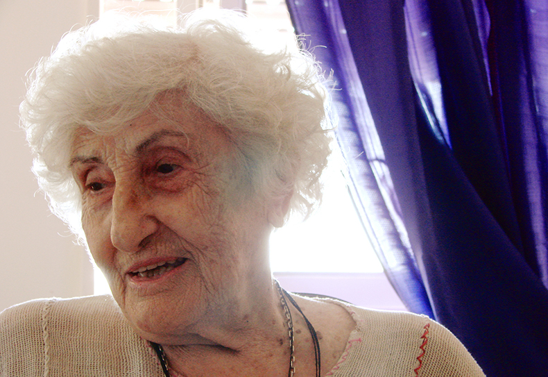 Adelina de Alaye, Madre de Plaza de Mayo (Foto: F.R)