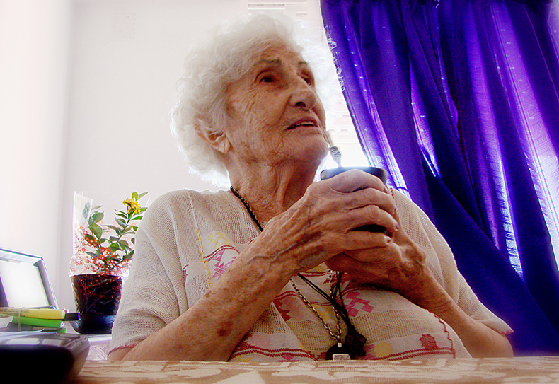 Adelina de Alaye, Madre de Plaza de Mayo (Foto: F.R)