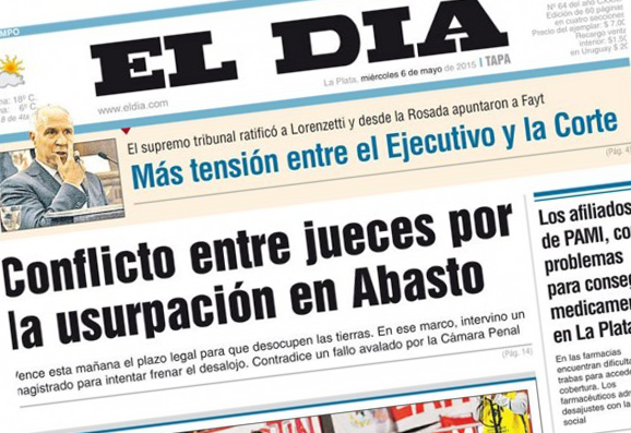 El diario El Día y el discurso corporativo - Diario Contexto