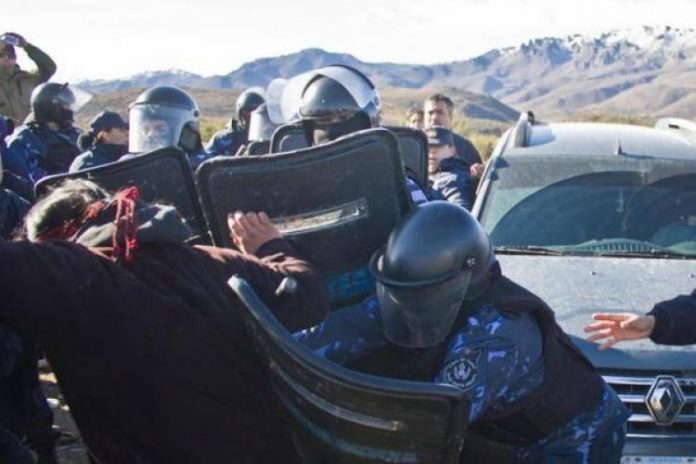 represion mapuches