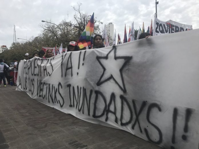 Inundados foto tuiter Rocío Lopez